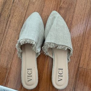 Vici mules size 8.5, never worn